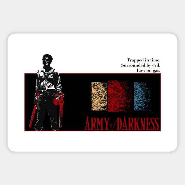 Army of Darkness V1 (Black Text) Magnet by MakroPrints